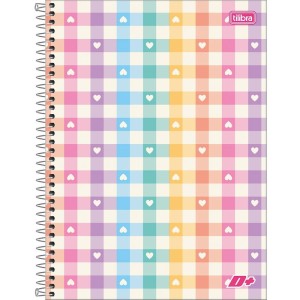 Caderno 01x1 Cp.dura Colegial D+ Feminino 96 Folhas-106970-51804