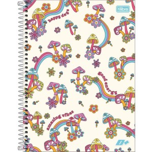 Caderno 01x1 Cp.dura Colegial D+ Feminino 96 Folhas-106970-57346