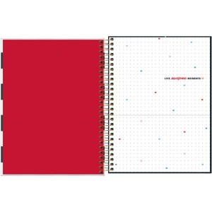 Caderno 01x1 Cp.dura Colegial West Village 80fls.-066261-55660