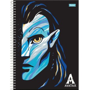 Caderno 10x1 Capa Dura Avatar 160fls.-098306-27619