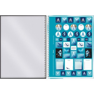 Caderno 10x1 Capa Dura Avatar 160fls.-098306-73928