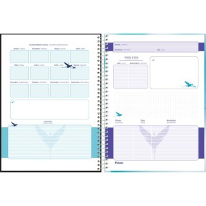 Caderno 10x1 Capa Dura Avatar 160fls.-098306-78980