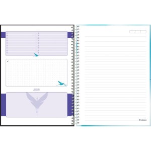 Caderno 10x1 Capa Dura Avatar 160fls.-098306-96704