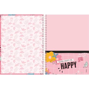 Caderno 10x1 Capa Dura Barbie 160fls.-098307-43365