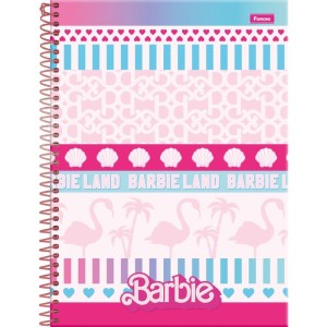 Caderno 10x1 Capa Dura Barbie Teen 160fls.-098312-71101