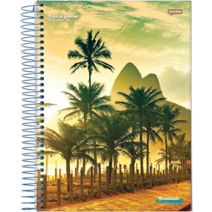 Caderno 10x1 Capa Dura Brasilidade 200fls.-016478-59976