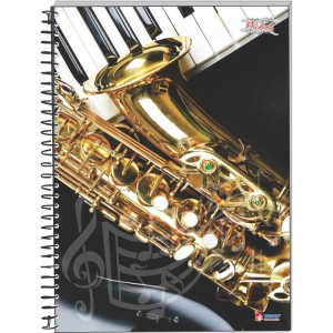 Caderno 10x1 Capa Dura Camuflagem 160 Folhas-081680-41896