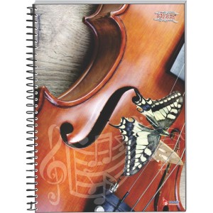 Caderno 10x1 Capa Dura Camuflagem 160 Folhas-081680-45081