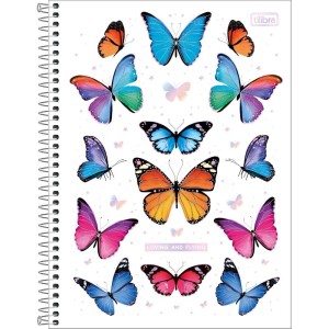 Caderno 10x1 Capa Dura Daisy 160fls.-096311-86897