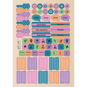 Caderno 10x1 Capa Dura Dots Spots 160fls.-090153-24217