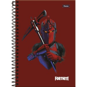 Caderno 10x1 Capa Dura Fortnite 160fls.-098324-39387