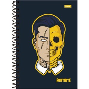 Caderno 10x1 Capa Dura Fortnite 160fls.-098324-73066