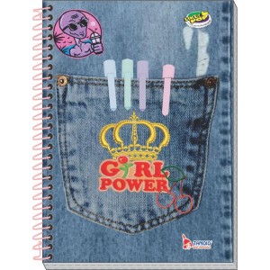 Caderno 10x1 Capa Dura Game Over 160 Folhas-098411-67906