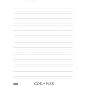 Caderno 10x1 Capa Dura God Of War Ragnarok 160 Fls.-089569-69391