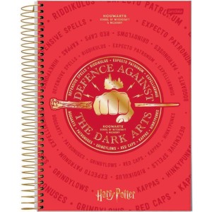 Caderno 10x1 Capa Dura Harry Potter 200fls.-066522-62558