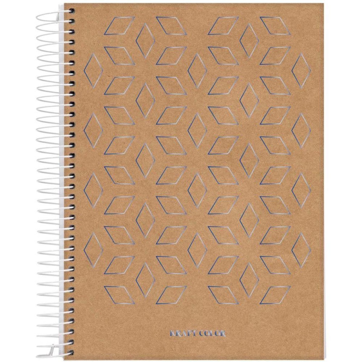 Caderno 10x1 Capa Dura Kraft Color 160fls.-090157-27433