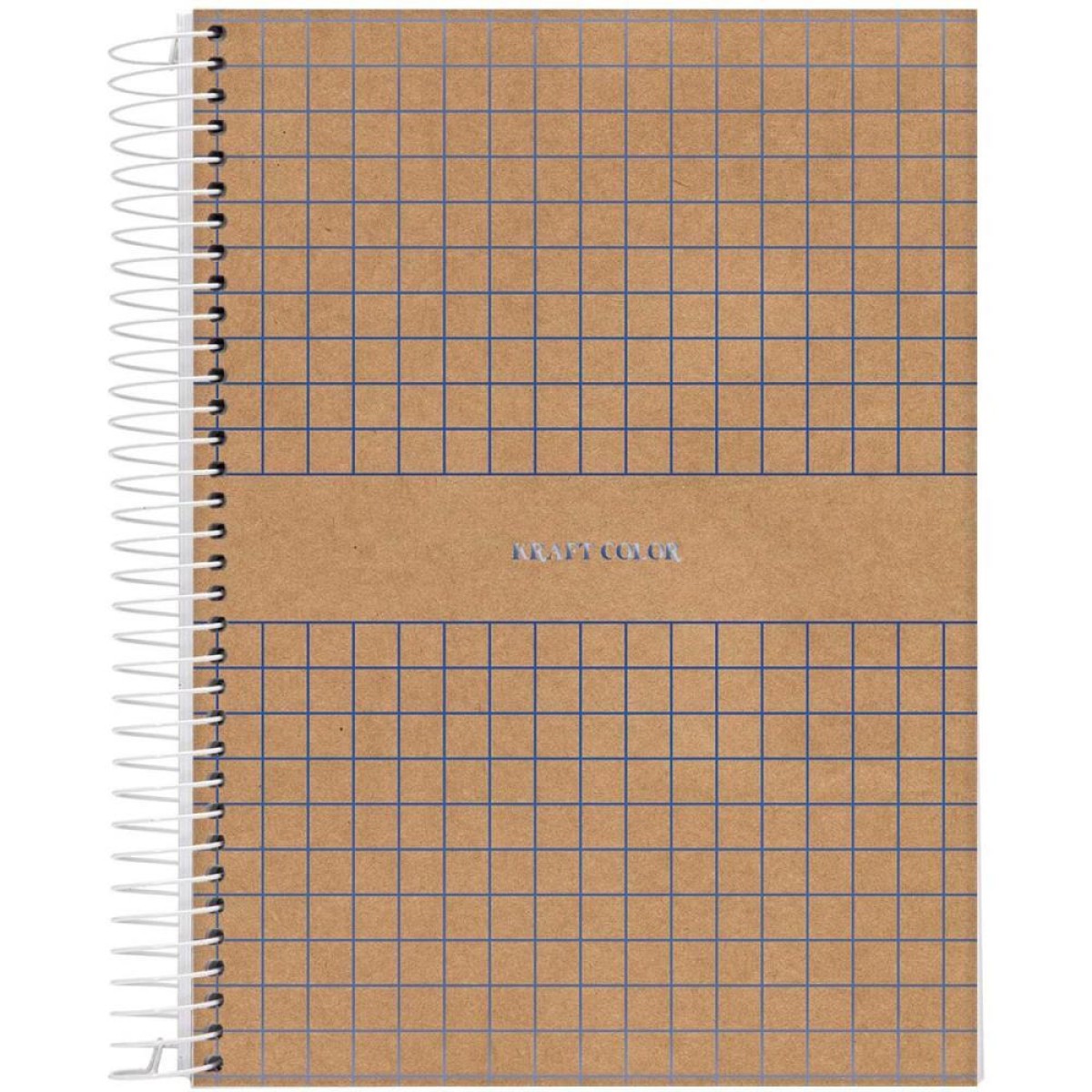 Caderno 10x1 Capa Dura Kraft Color 160fls.-090157-70752