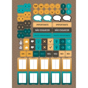 Caderno 10x1 Capa Dura Kraft Color 160fls.-090157-94679