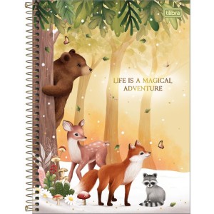 Caderno 10x1 Capa Dura Loveland 160fls.-087007-29554