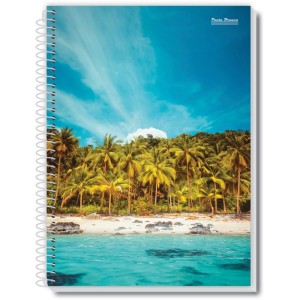 Caderno 10x1 Capa Dura New 200fls.-081373-92264