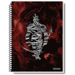 Caderno 10x1 Capa Dura Rox 200fls.-081367-71501