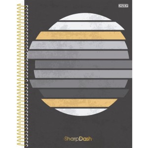 Caderno 10x1 Capa Dura Sharpdash C/app Digital M 160f-108450-51406