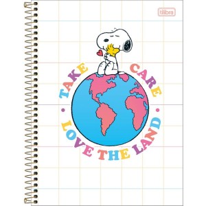 Caderno 10x1 Capa Dura Snoopy Connect 160fls.-081240-25148