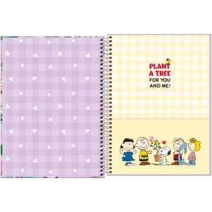 Caderno 10x1 Capa Dura Snoopy Connect 160fls.-081240-46680