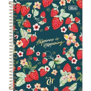 Caderno 10x1 Cp.dura Colegial Capricho 160fls.-066219-23474