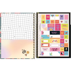 Caderno 10x1 Cp.dura Colegial Capricho 160fls.-066219-25428