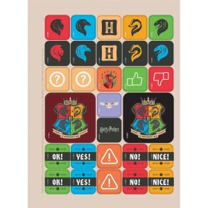 Caderno 10x1 Cp.dura Colegial Harry Potter 160fls.-087080-51008