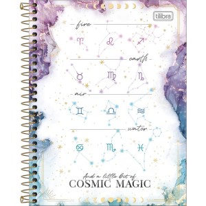 Caderno 10x1 Cp.dura Colegial Magic 160fls.-098291-14579