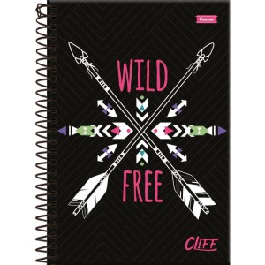 Caderno 12x1 Capa Dura Cliff Feminino 192fls.-018356-95298