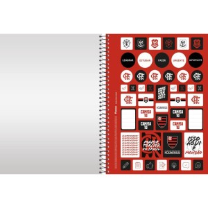 Caderno 15x1 Capa Dura Flamengo 240fls.-098322-92750