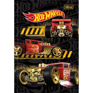 Caderno Brochura 1/4 Capa Dura Hot Wheels 80fls.-098265-29179