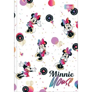 Caderno Brochura 1/4 Capa Dura Minnie 80fls.-081223-97282