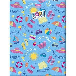 Caderno Brochura 1/4 Capa Dura Pop Collection 96fls.-098429-23977