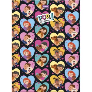 Caderno Brochura 1/4 Capa Dura Pop Collection 96fls.-098429-28529