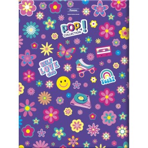 Caderno Brochura 1/4 Capa Dura Pop Collection 96fls.-098429-68836