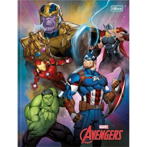 Caderno Brochurao Capa Dura Avengers 80fls.-081252-12238