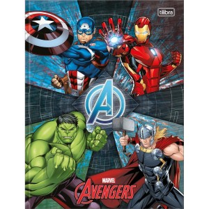 Caderno Brochurao Capa Dura Avengers 80fls.-081252-52280