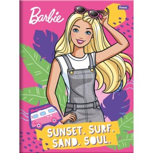 Caderno Brochurao Capa Dura Barbie 80fls.-087141-90396