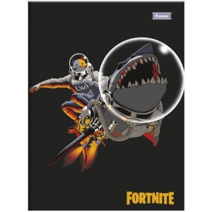 Caderno Brochurao Capa Dura Fortnite 80fls.-098326-31180