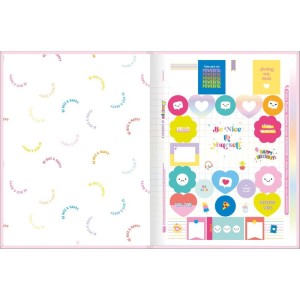 Caderno Brochurao Capa Dura Happy 80fls.-081301-88402