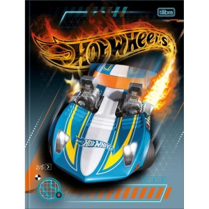 Caderno Brochurao Capa Dura Hot Wheels 80fls.-081265-31133