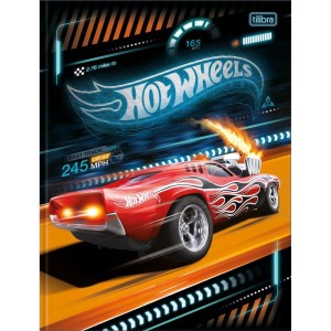 Caderno Brochurao Capa Dura Hot Wheels 80fls.-081265-97749