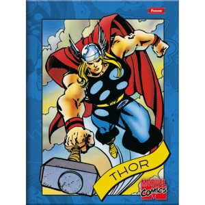 Caderno Brochurao Capa Dura Marvel Comics 80fls.-087130-15720