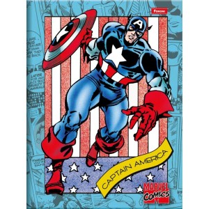 Caderno Brochurao Capa Dura Marvel Comics 80fls.-087130-24533