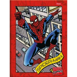 Caderno Brochurao Capa Dura Marvel Comics 80fls.-087130-42926