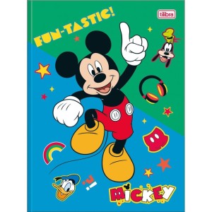 Caderno Brochurao Capa Dura Mickey 80fls.-081229-11914